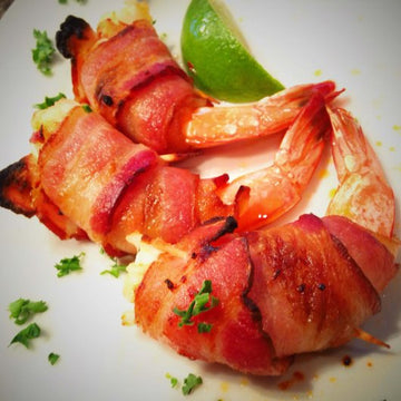 Sambal Bacon-Wrapped Shrimp - Sambal sauce recipe by Auria