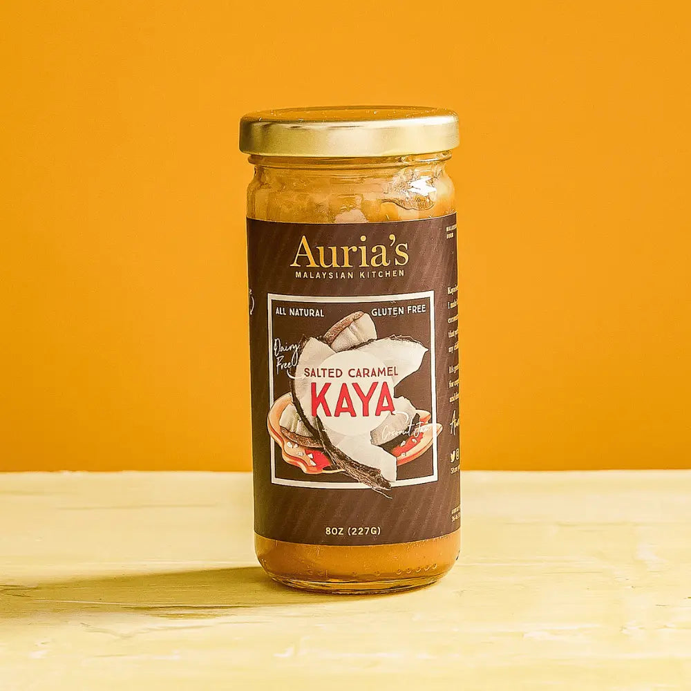 Salted Caramel Kaya Sauce - Auria's Malaysian Kitchen