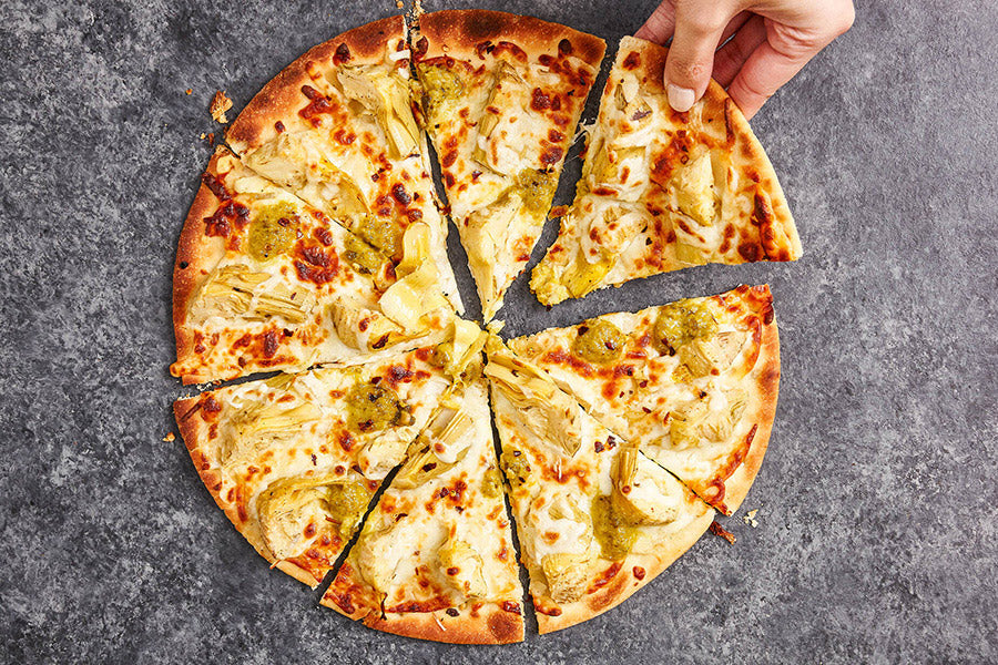 Auria's Special Made Lime Leaf Sambal Pizza