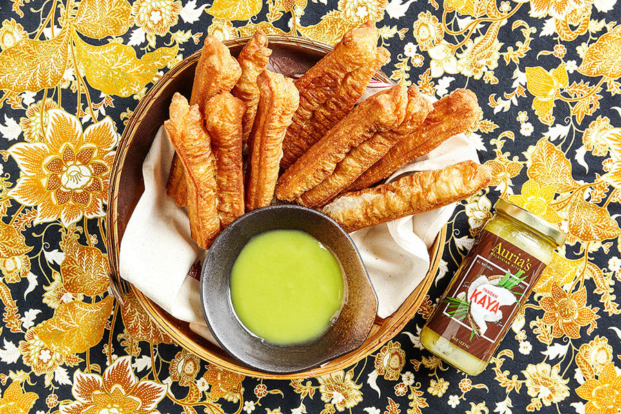 Pandan Kaya Bread - Yummy Dinner Ideas - Auria's Malaysian Kitchen