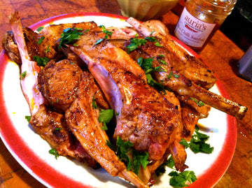 Super Simple BBQ Baby Lamb Pops - Sambal recipe