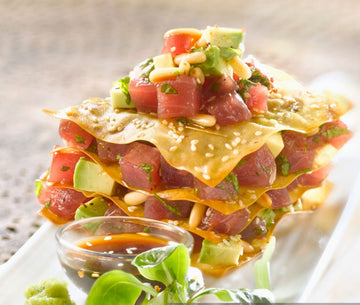 Sesame Lime Leaf Tuna Tartare