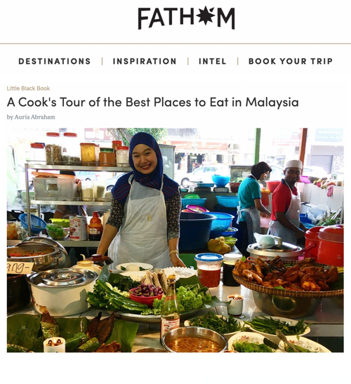 <h5>FATHOM: December 11th, 2018<strong> </strong></h5><p>Little Black Book: A Cook’s Tour of the Best Places to Eat in Malaysia</p>